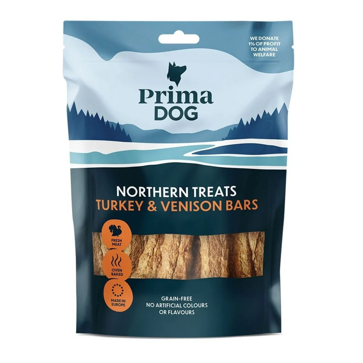PrimaDog Northern Bars Hundtugg Kalkon & Hjort