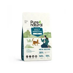Purenatural Cat Adult Sensitive Pork Torrfoder till Katt