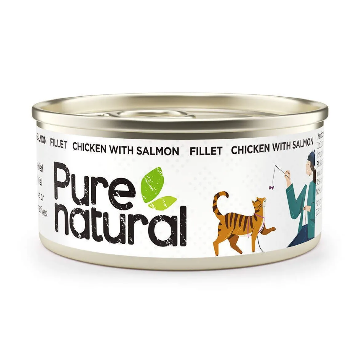 Purenatural Cat Fillet Chicken & Salmon Kompletteringsfoder till Katt 70 g