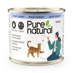 Purenatural Cat Soup Turkey Spannmålsfri Soppa till Katt 140 g