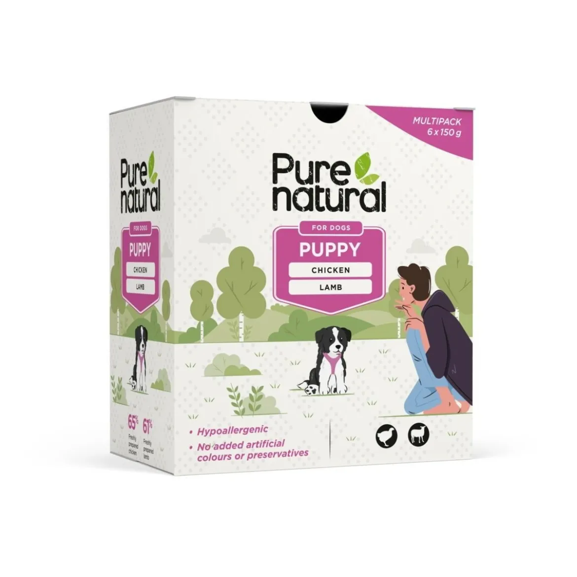 Purenatural Puppy Multipack Våtfoder till Valp