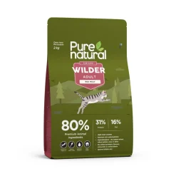 Purenatural Wilder Cat Adult Red Meat Torrfoder till Hund