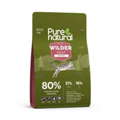 Purenatural Wilder Cat Adult Red Meat Torrfoder till Hund