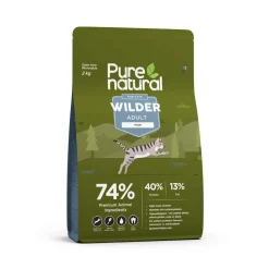 Purenatural Wilder Cat Adult Fish Spannmålsfritt Torrfoder till Katt