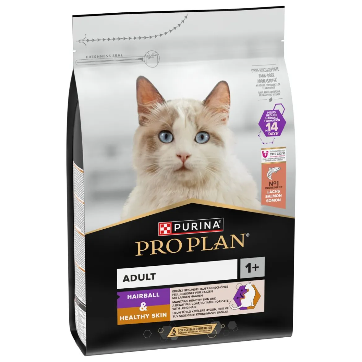 Purina Pro Plan Cat Adult Hairball & Healthy Skin Salmon