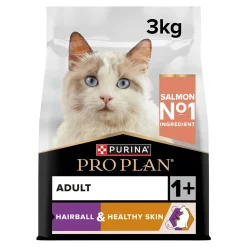 Purina Pro Plan Cat Adult Hairball & Healthy Skin Salmon