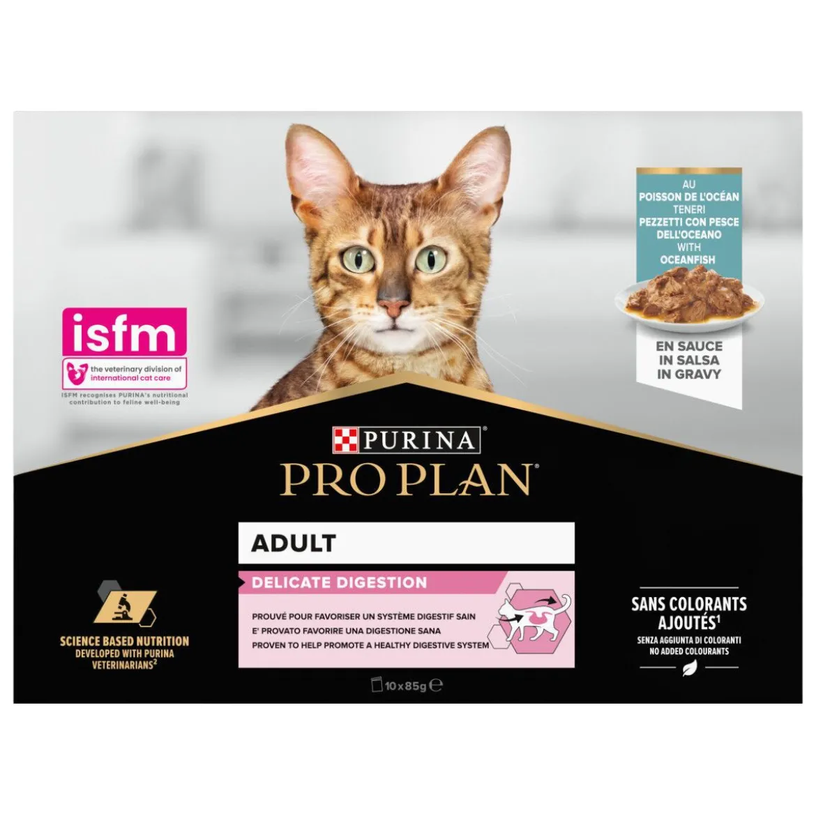 Purina Pro Plan Delicate Digestion Cat Ocean Fish 10x85 g