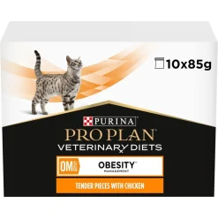 Purina Pro Plan Veterinary Diets Cat Obesity Management Chicken 10x85 g