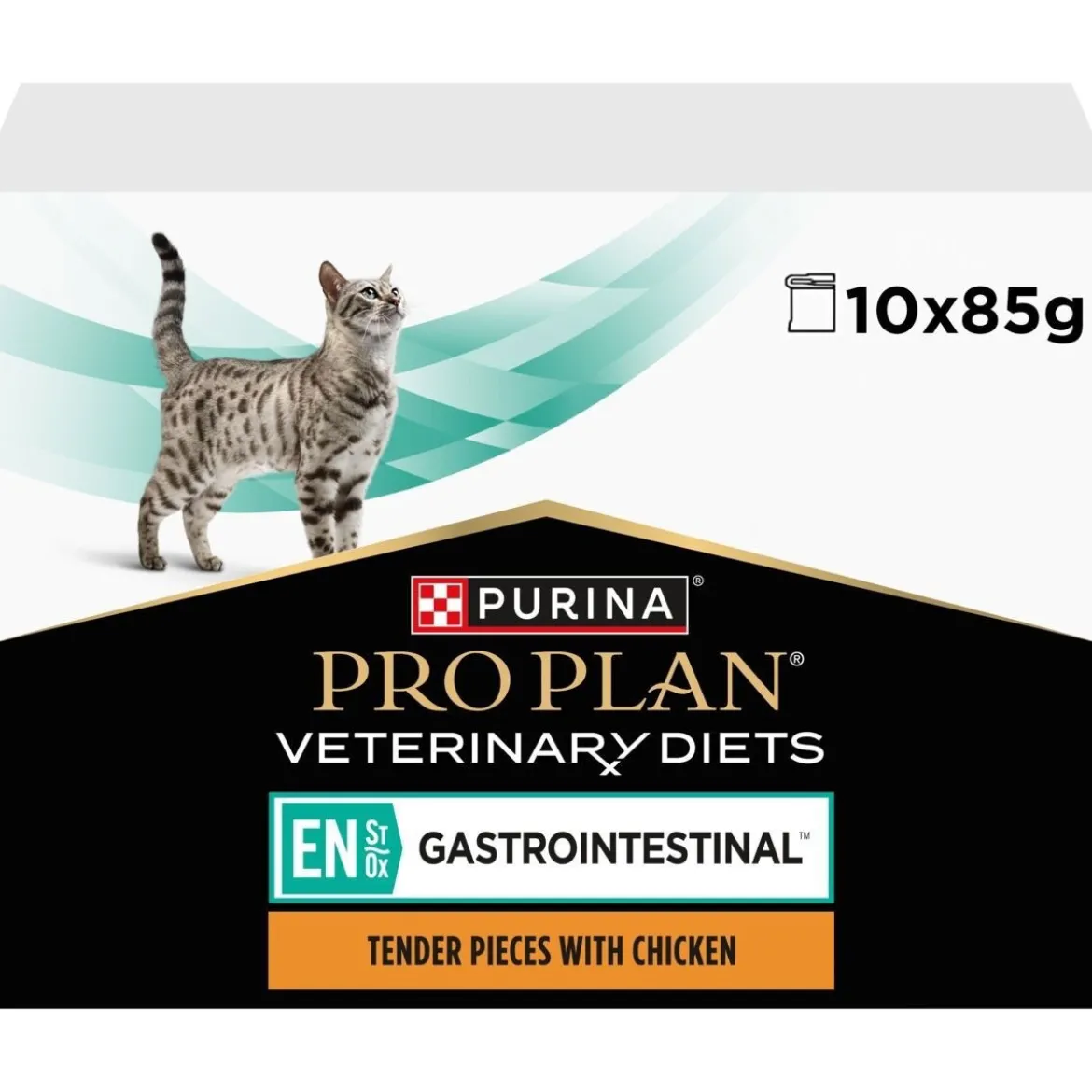 Purina Pro Plan Veterinary Diets Feline EN Chicken Gastrointestinal 10x85 g