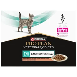 Purina Pro Plan Veterinary Diets Cat EN St/Ox Gastrointestinal Salmon Veterinärfoder till Katt 10x85 g