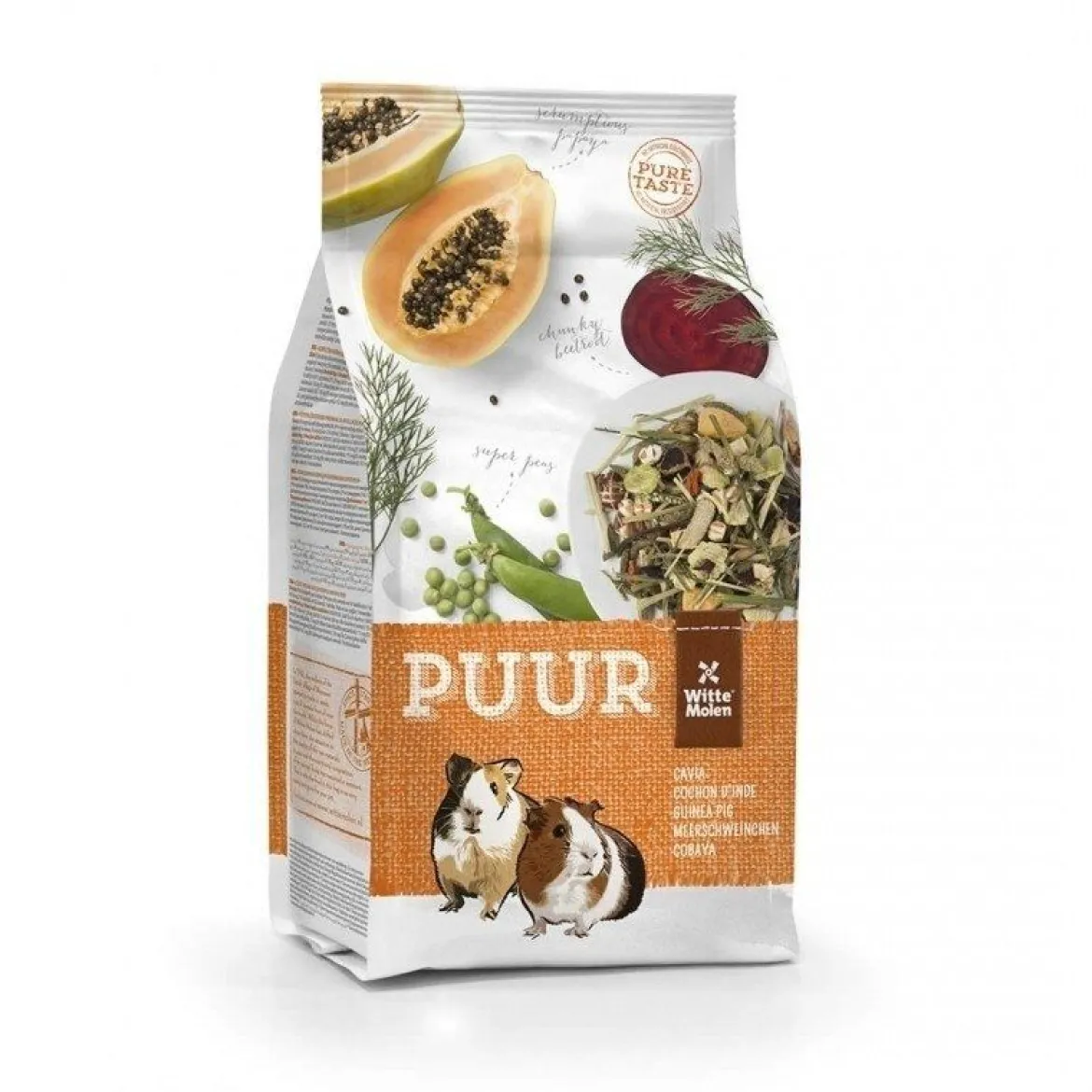 PUUR Marsvinsfoder 2,5 kg