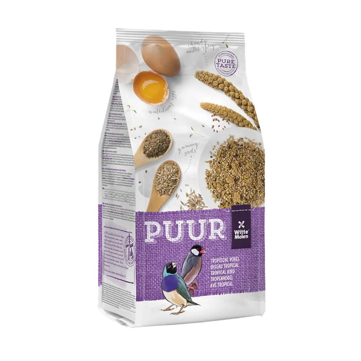 PUUR Tropical Birds Fågelmat till Tropiska Småfåglar 750g