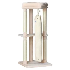 Quapas! Klösträd med Klättersäck Beige 136 cm