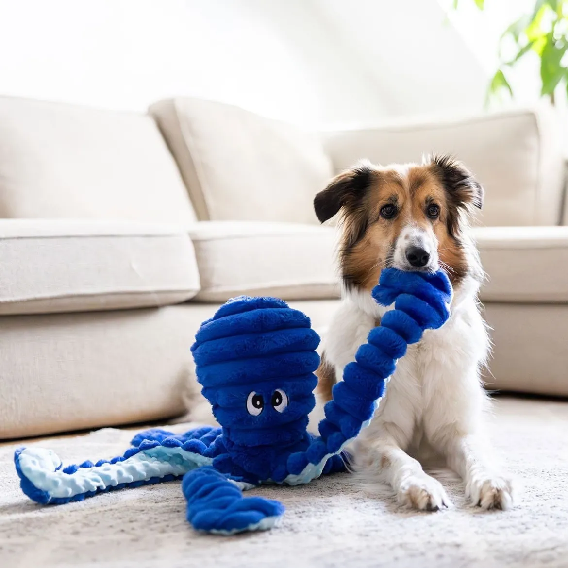 Quapas! Mjukisdjur till Hund Bläckfisk 66 cm