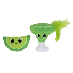 Quirky Kitty Drink och Lime Kattleksaker 2-pack