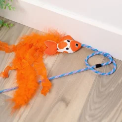 Quirky Kitty Kattspö med Fisk & Fjädrar