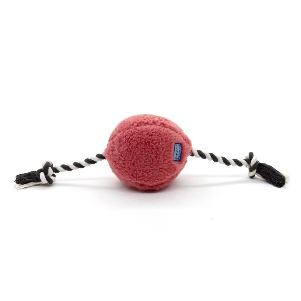 Resploot Juggles Hundboll med Rep Röd