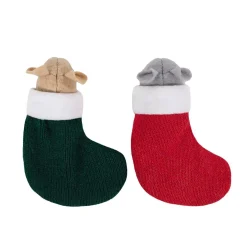 Rosewood Leksaksmöss i Julstrumpor 2-pack