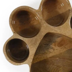 Rosewood Tassformad Matskål i Trä