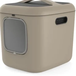 Rotho MyPet Biala Kattlåda med Tak XL Beige