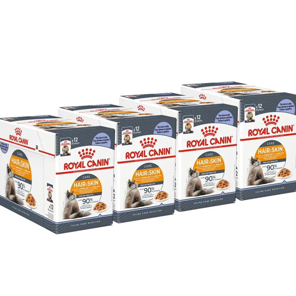 Royal Canin Hair & Skin Care Gravy 85g, 48-pack