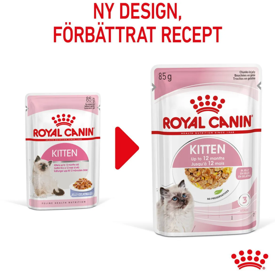 Royal Canin Kitten Jelly 12x85 g