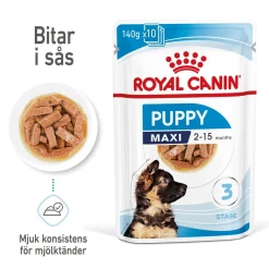 Royal Canin Maxi Puppy Våtfoder (10x140g)