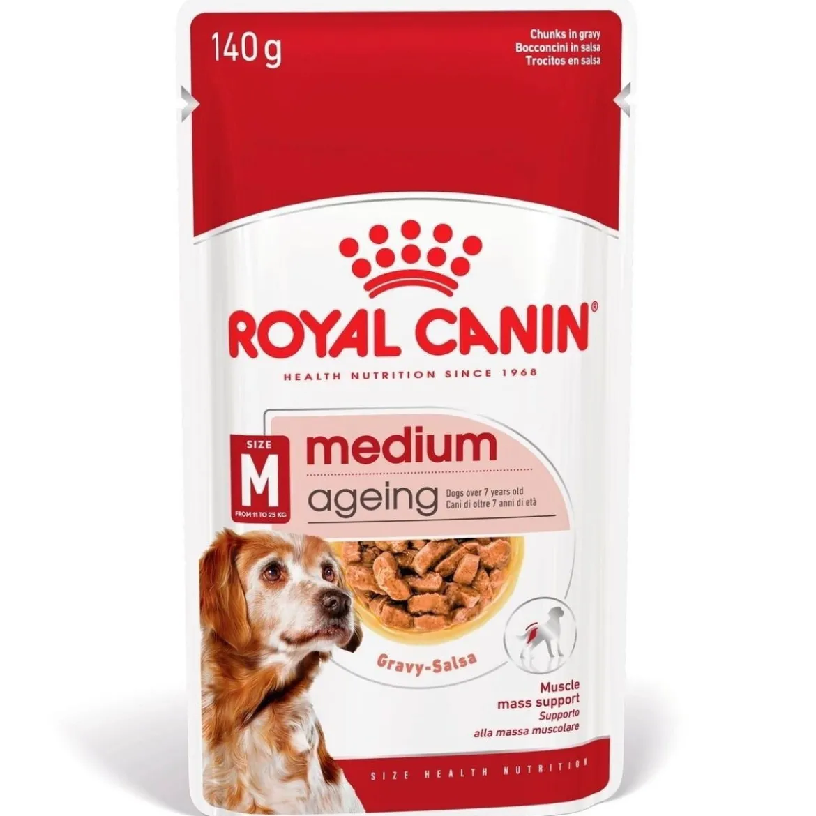 Royal Canin Medium Ageing 10+ Våtfoder (10x140g)