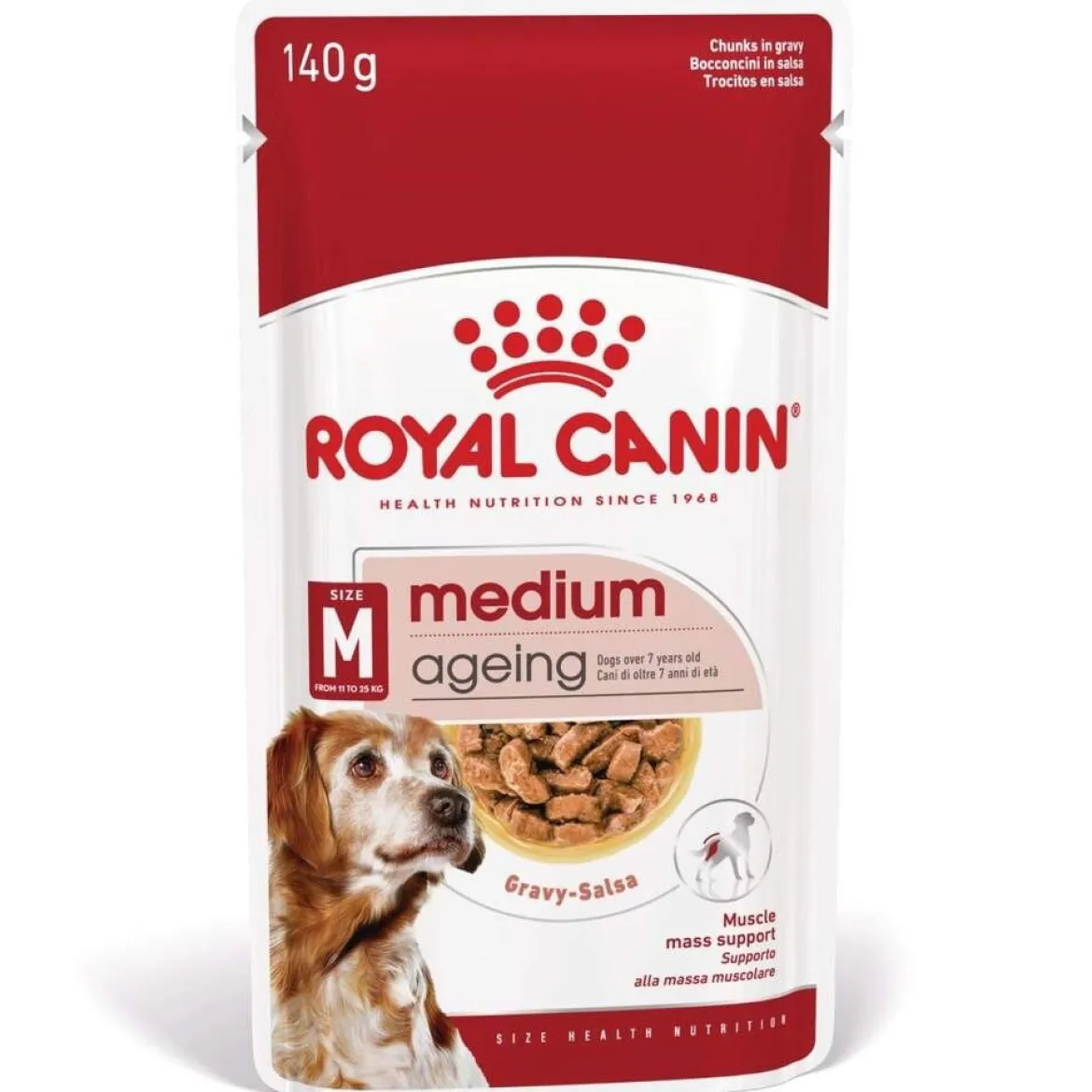Royal Canin Medium Ageing 10+ Våtfoder (10x140g)