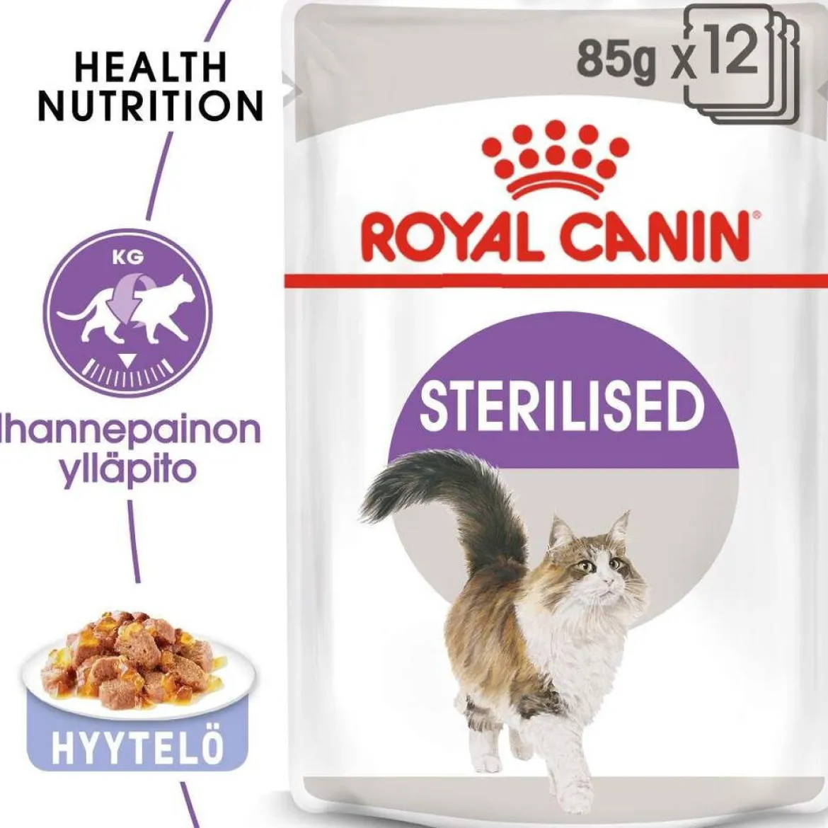 Royal Canin Sterilised Jelly Wet 12x85g