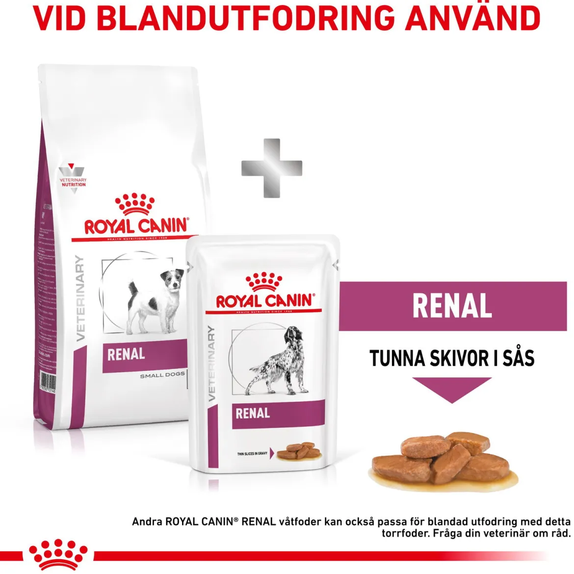 Royal Canin Veterinary Diets Dog Renal Small Dogs 3,5 kg