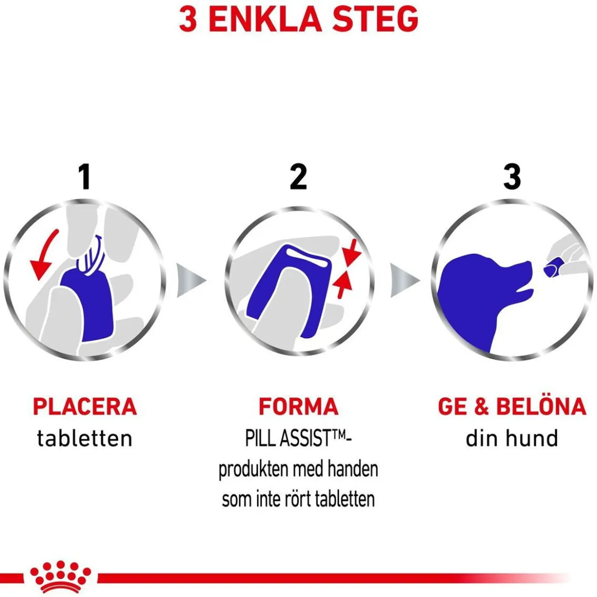 Royal Canin Veterinary Diets Dog Pill Assist Tablettgömma för hund M/L