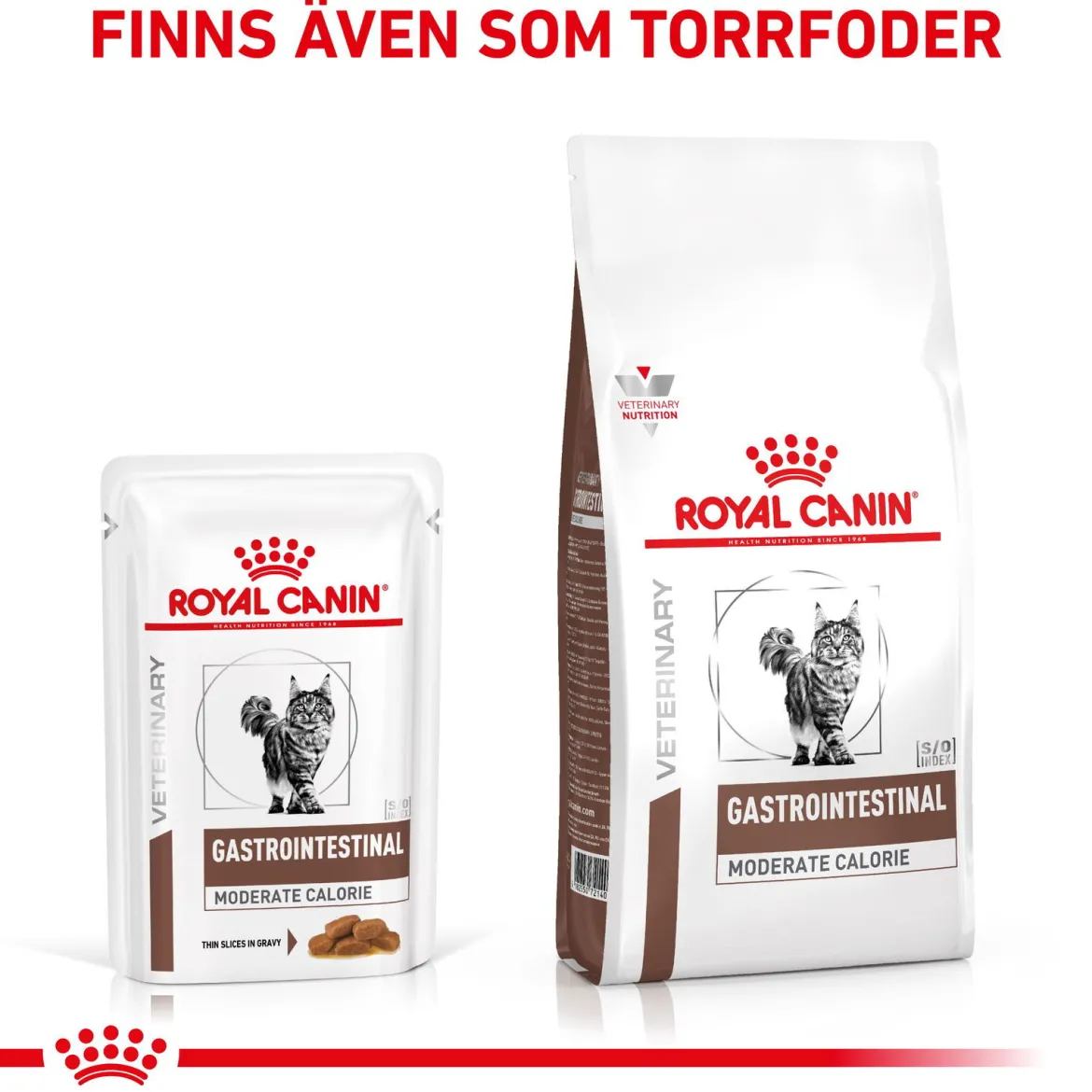 Royal Canin Veterinary Diets Cat Gastrointestinal Moderate Calorie 12x85 g