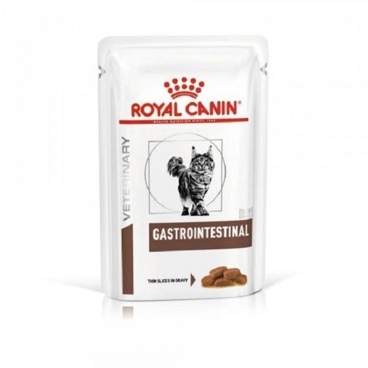 Royal Canin Veterinary Diets Cat Gastrointestinal Slices in Gravy 12x85 g