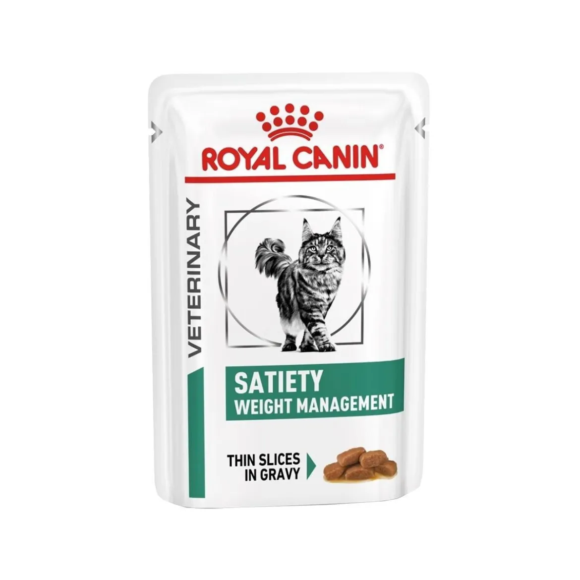 Royal Canin Veterinary Diets Cat Satiety Weight Management Gravy 12x85 g