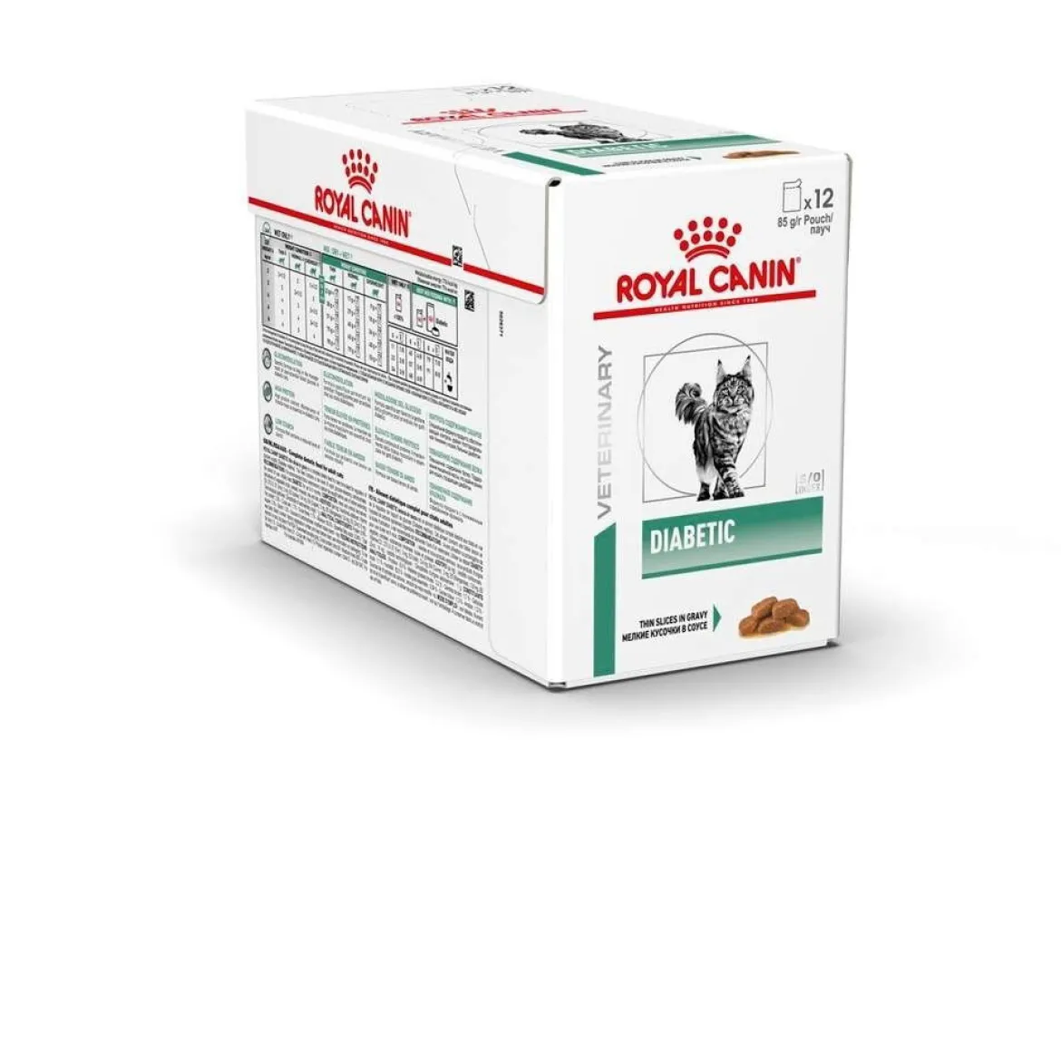 Royal Canin Veterinary Weight Man Diabetic Cat 12x85g