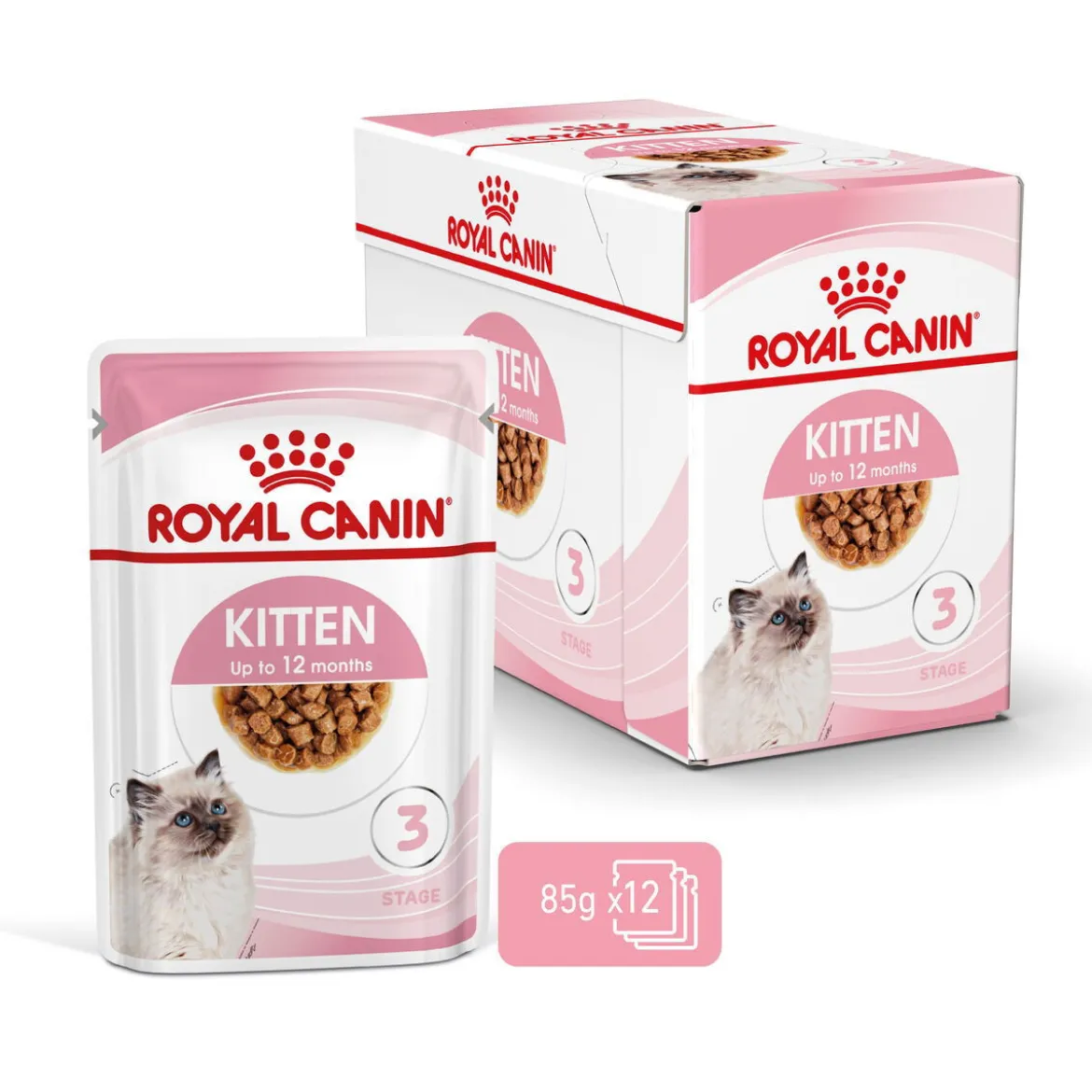 Royal Canin Wet Kitten in Gravy (12x85g)