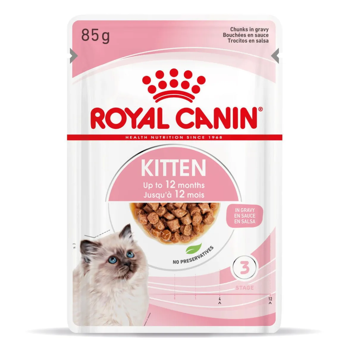 Royal Canin Wet Kitten in Gravy (12x85g)