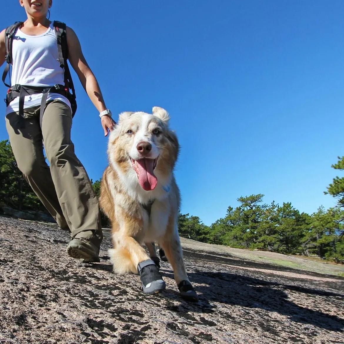 Ruffwear Grip Trex Hundskor Svart 2-pack