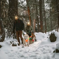 Ruffwear Lumenglow High-Visibility Hundjacka med Reflexdetaljer Orange/Gul