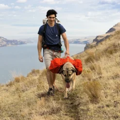 Ruffwear Palisades Klövjeväska Röd