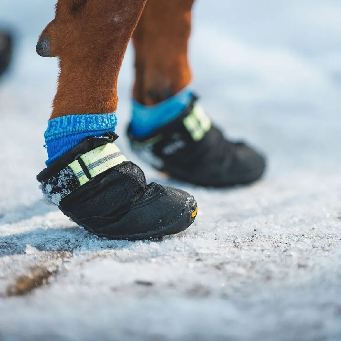 Ruffwear Summit Trex Hundsko Svart 2-pack
