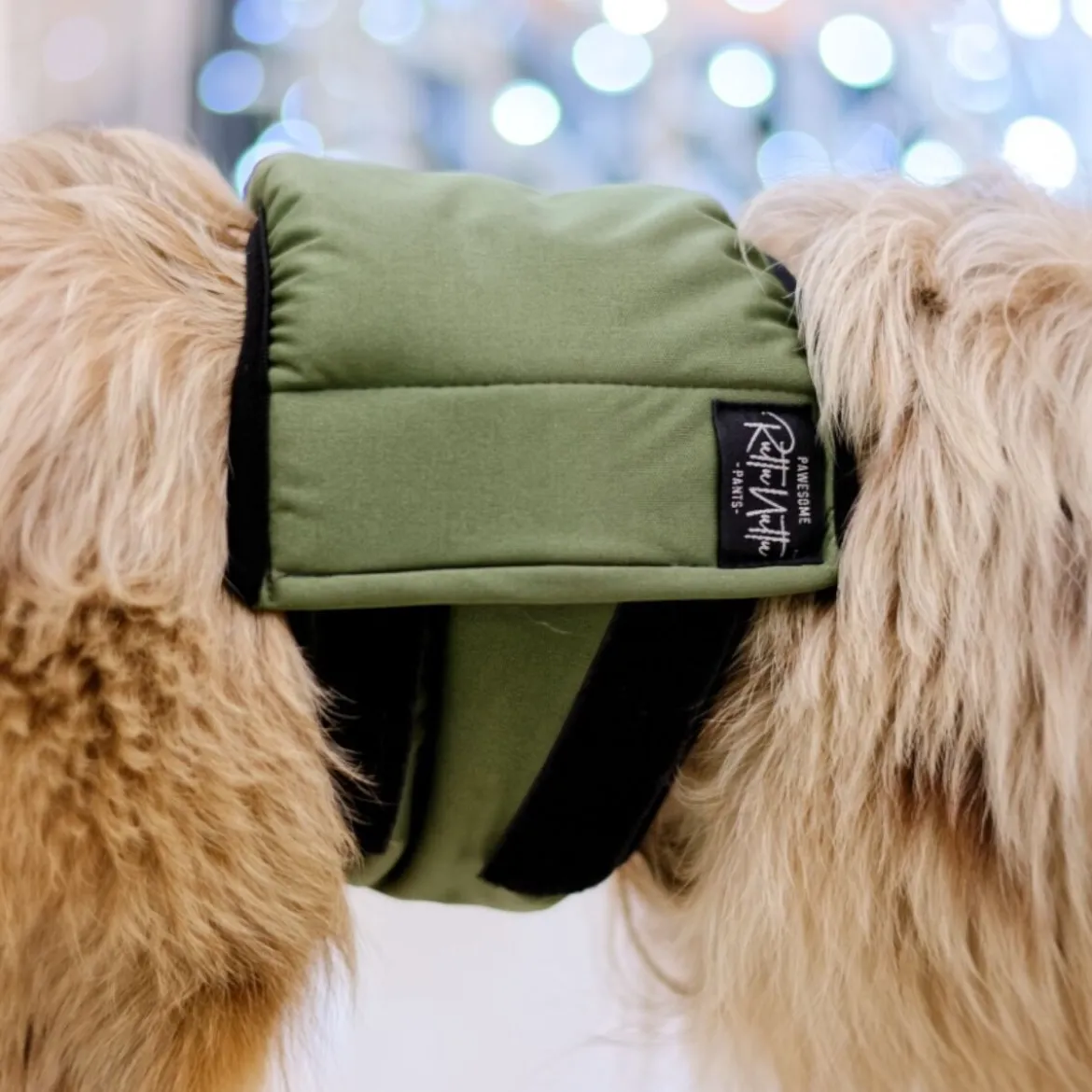 RuttuNuttu Skvättskydd till Hund Grön