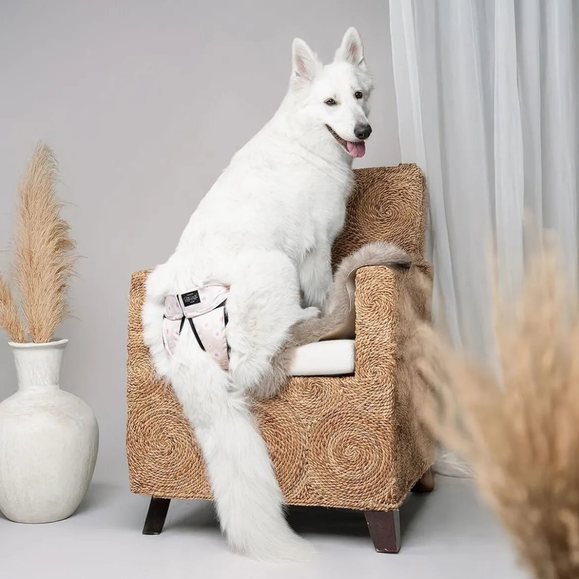 RuttuNuttu Tikskydd Blommig Beige