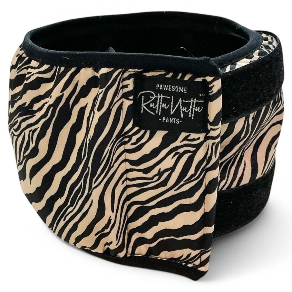 RuttuNuttu Zebra Skvättskydd för Hane Svart/Vit