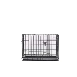 Savic Dog Cottage Hundbur Metall Svart