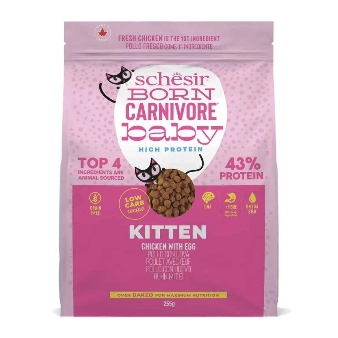Schesir Born Carnivore Chicken & Egg Baby