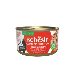 Schesir Cat Adult Tuna & Prawns Jelly 85 g