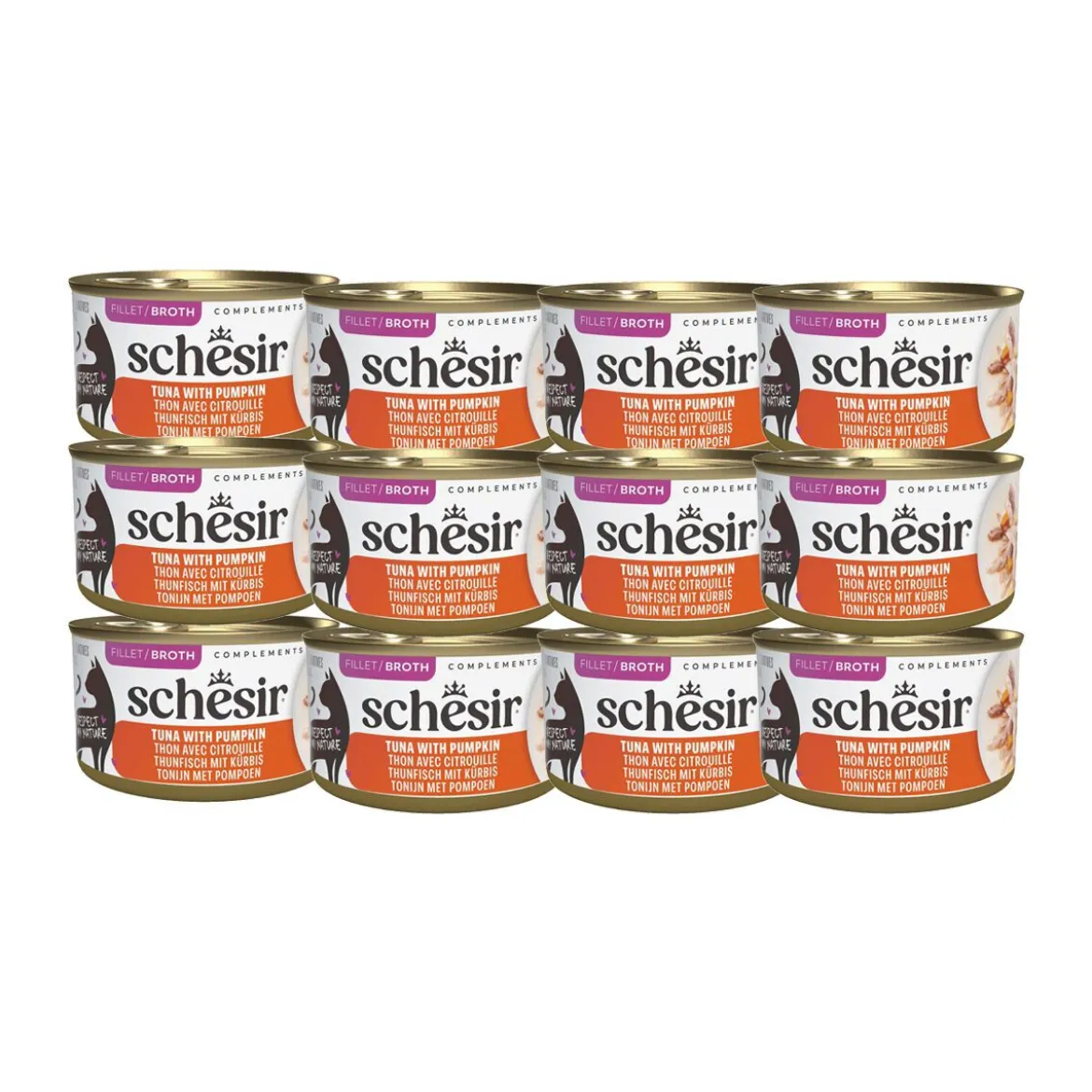 Schesir Cat Adult Tuna & Pumpkin Gravy 70 g
