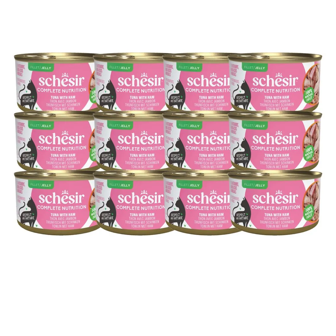 Schesir Cat Tuna & Ham 85 g